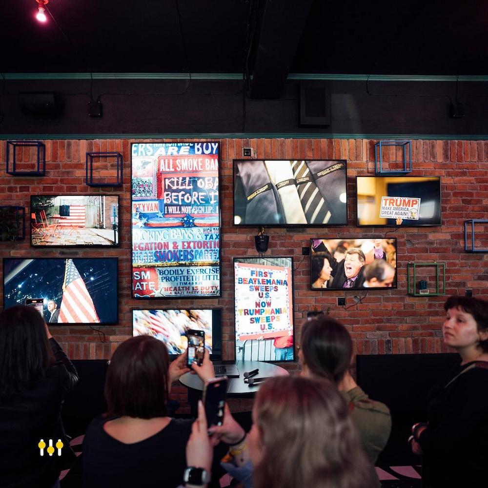 Dominik Czerny photo wall exhibition