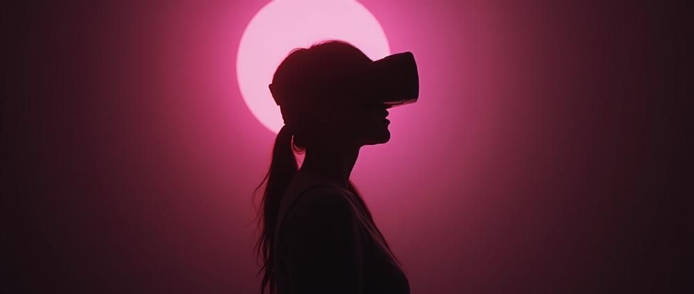 Odwiedzający doświadczający VR na Ground Control