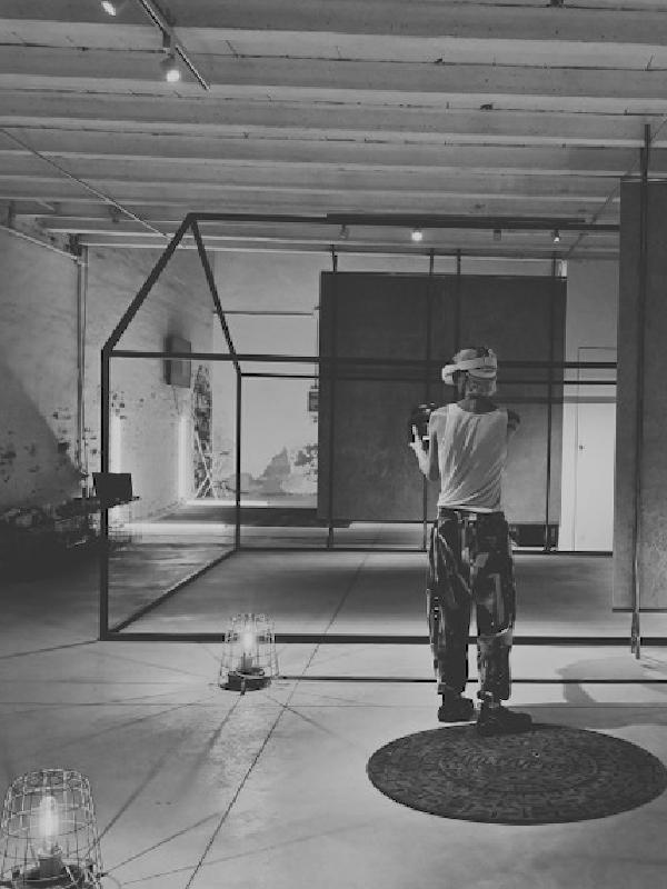 Another view of the Ground Control exhibition space